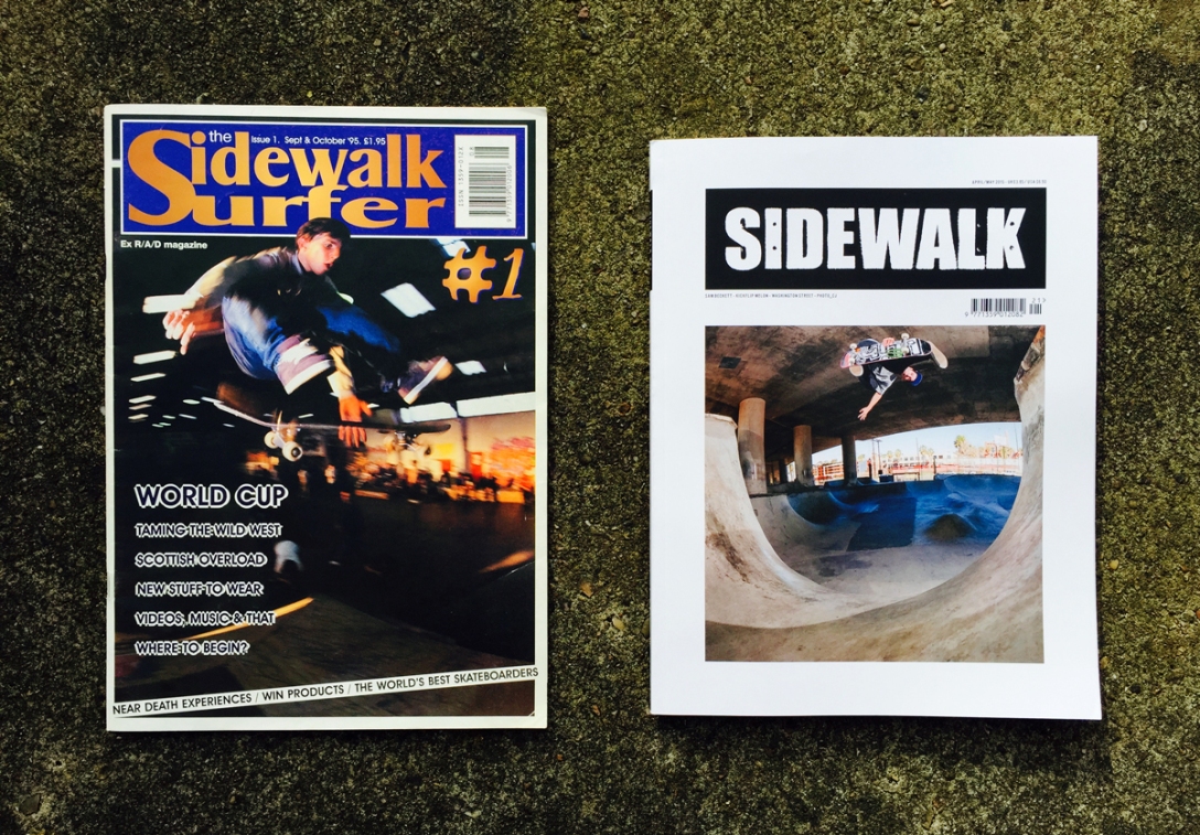 sidewalk-magazine-issue-1-cover-tom-penny-kickflip-radlands-sidewalk-magazine-issue-221-last-cover-sam-beckett-%22kickflip-melon-in-kickflip-melon-out-photo-wig-worland-chris-johnson