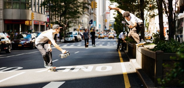 Josh Stewart filming Jahmal Williams backside 5050 Manhattan New York photo Pep Kim Josh Stewart Static IV Theories of Atlantis Speedway Mag Interview