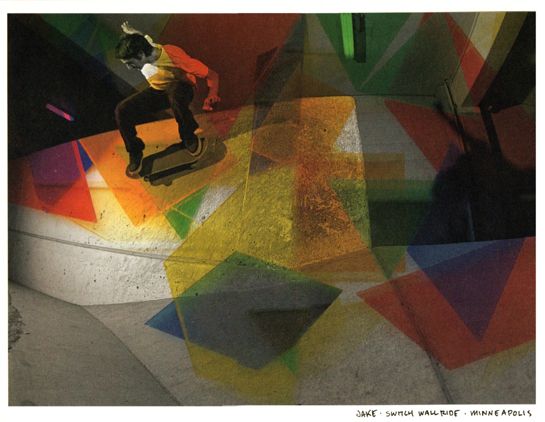 Jake Johnson switch wallride. Alien Workshop 'Mind Field' photo book. Photo: Joe Brook 