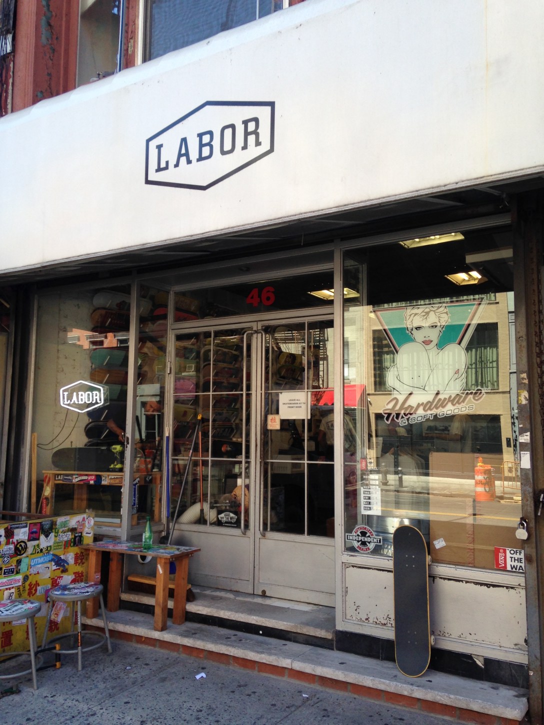 Labor Skate Shop New York City James Rewolinski Interview photo Farran Golding